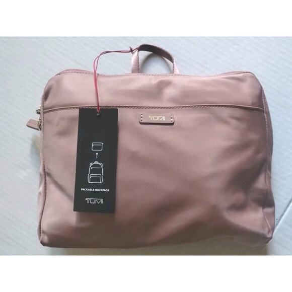 TUMI Voyageur JUST IN CASE Packable 17.0” Backpack -Rosa Pink NEW WITH TAGS main image 9
